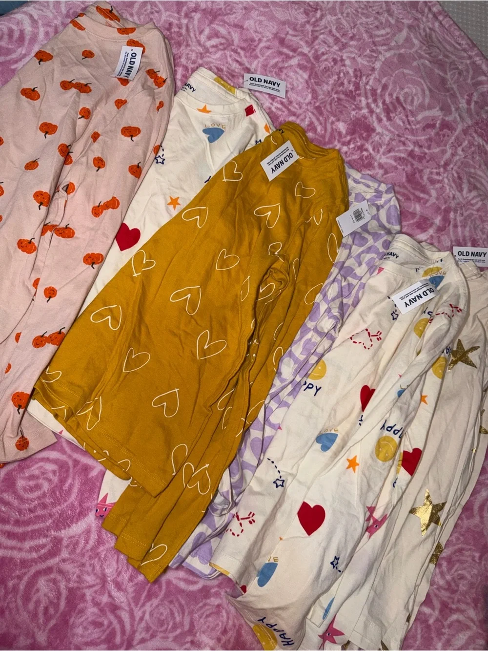 Old navy 6PC  nwt L 10/12 softest tee